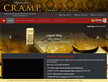 Tablet Screenshot of cramp.fr